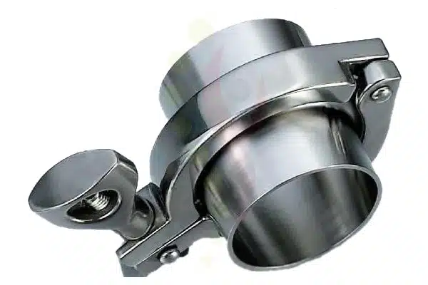 Buy Stainless Steel 304 TC Clamp Set Silver Finish Online at Low Prices in India